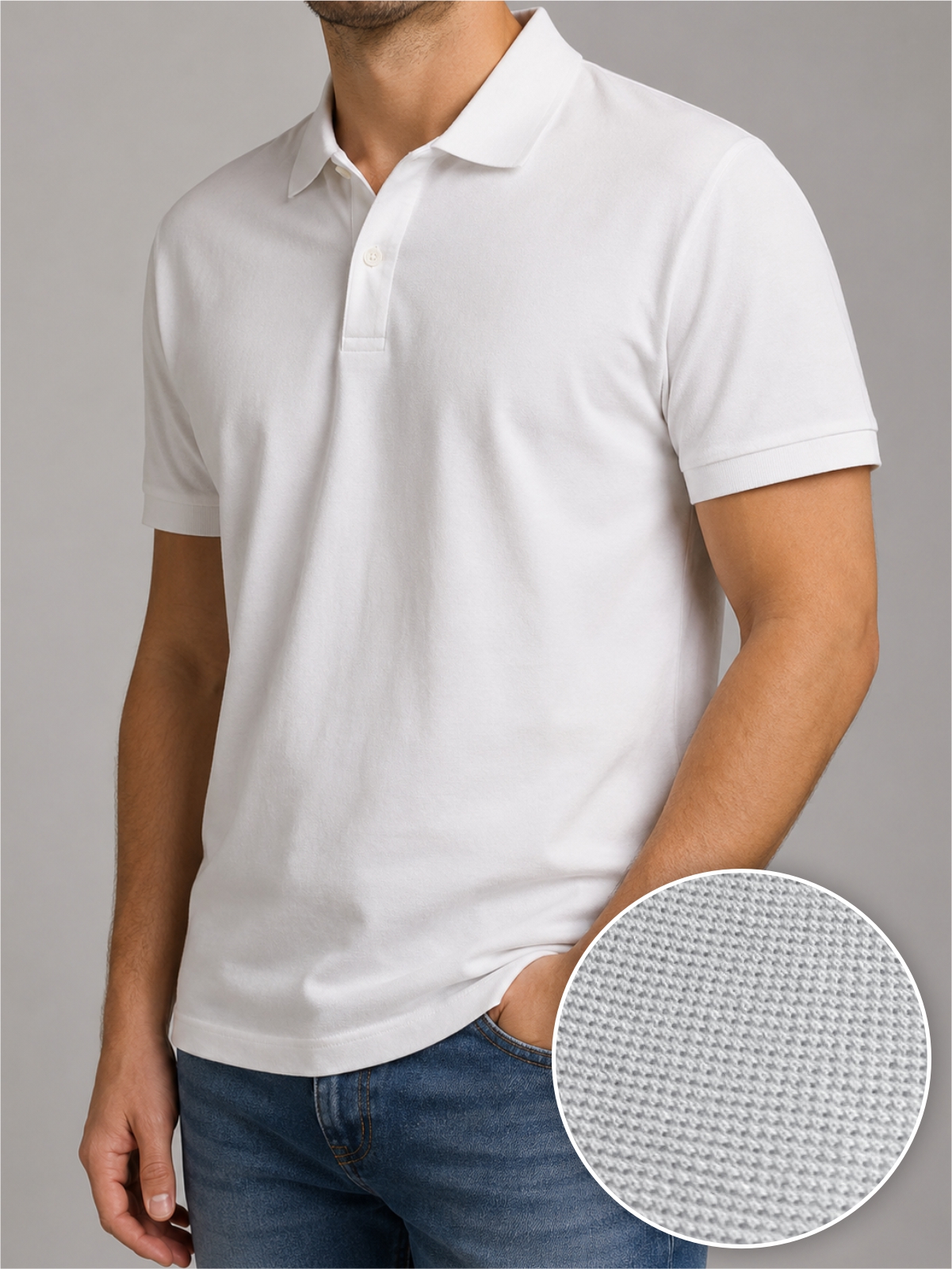 Camisa polo linha Piquet P.A.